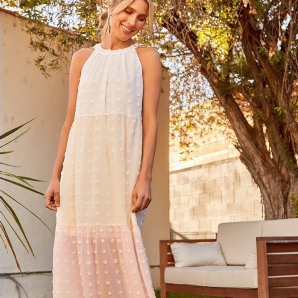 Ombré Maxi Dress